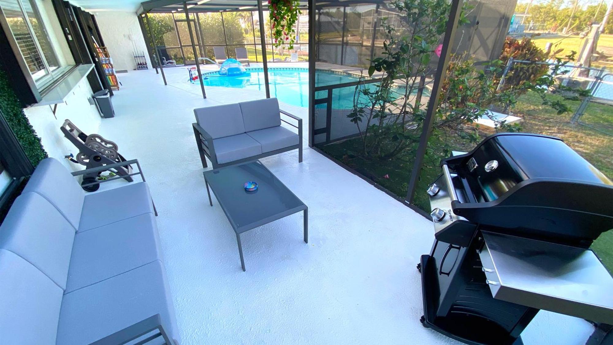 Waterfront Gulf Gateway: Pool/Dock/Grill/Gameroom Fort Myers Exterior foto