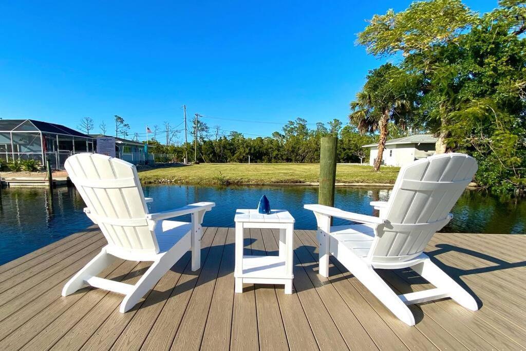 Waterfront Gulf Gateway: Pool/Dock/Grill/Gameroom Fort Myers Exterior foto