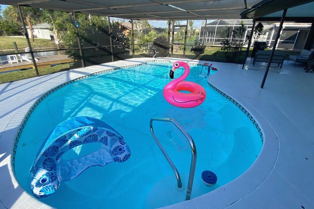 Waterfront Gulf Gateway: Pool/Dock/Grill/Gameroom Fort Myers Exterior foto